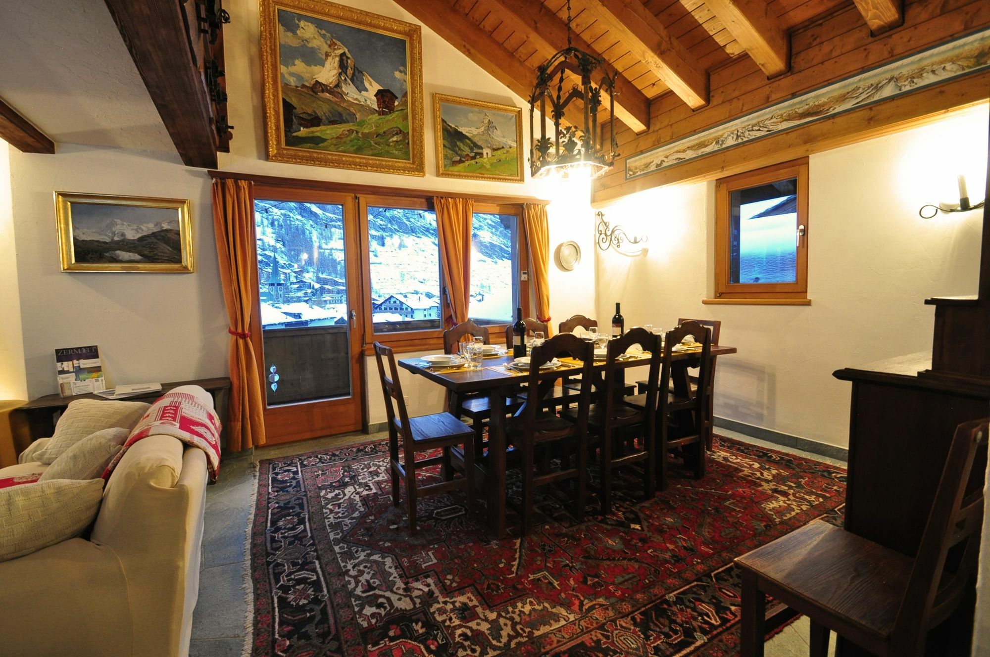 Haus Tiefbach - Apartment Cervino Zermatt Bagian luar foto